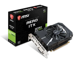 MSI GeForce GTX1050Ti AERO ITX 4GB OC
