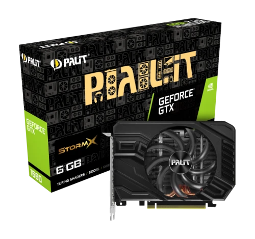 Karta graficzna Palit GeForce GTX 1660 StormX 6GB GDDR5