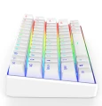 Klawiatura KRUX Neo PRO White RGB Wireless Gateron Yellow