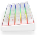 Klawiatura KRUX Neo PRO White RGB Wireless Gateron Yellow
