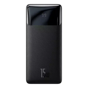 Baseus Powerbank Bipow 10000mAh, 2xUSB, USB-C, 15W (PPDML-I01) Czarny