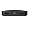 Baseus Powerbank Bipow 10000mAh, 2xUSB, USB-C, 15W (PPDML-I01) Czarny