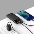Baseus Powerbank Bipow 10000mAh, 2xUSB, USB-C, 15W (PPDML-I01) Czarny