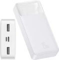 Baseus Powerbank Bipow 20000mAh, 2xUSB, USB-C, 15W (PPDML-J02) Biały