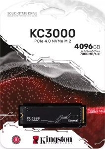 Kingston KC3000 4TB M.2 2280 PCI-E x4 Gen4 NVMe