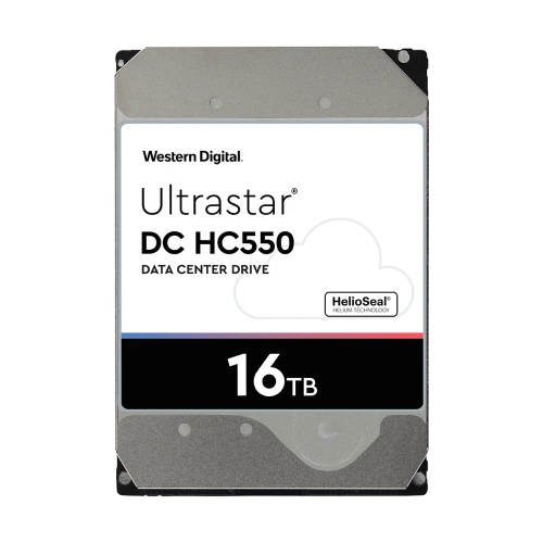 WD Digital Ultrastar DC HC550 16TB HDD SATA Ultra 512MB 3.5" WUH721816ALE6L0