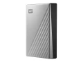 WD My Passport Ultra for Mac 2.5 2 TB USB 3.1 Srebrny WDBKYJ0020BSL-WESN