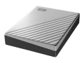 WD My Passport Ultra for Mac 2.5 2 TB USB 3.1 Srebrny WDBKYJ0020BSL-WESN