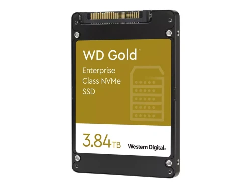 WD Gold Enterprise Class SSD 3.84TB 2.5" PCI-E x4 Gen3.1 NVMe WDS384T1D0D