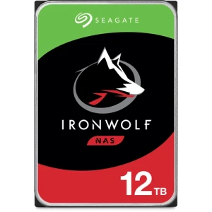 SEAGATE IronWolf 12TB 7200rpm SATA III 3.5inch Internal NAS HDD Retail SinglePack