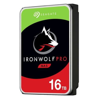 SEAGATE IronWolf PRO 16TB 7200rpm SATA III 3.5inch Internal NAS HDD Retail SinglePack