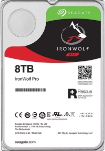 SEAGATE Ironwolf PRO 8000 8TB 7200rpm SATA III 3.5inch NAS HDD Retail SinglePack