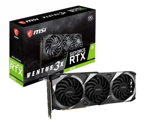 MSI GeForce RTX 3070 VENTUS 3X OC LHR 8GB GDDR6