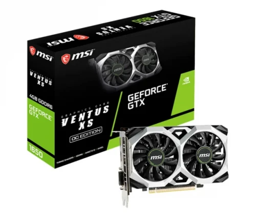 MSI GeForce GTX 1650 D6 VENTUS XS OC 4GB GDDR6