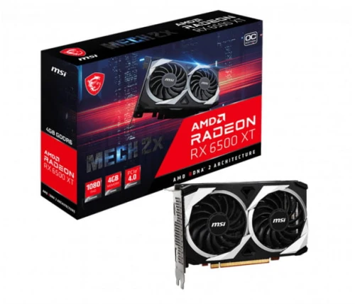 MSI Radeon RX 6500 XT MECH 2X OC 4GB GDDR6