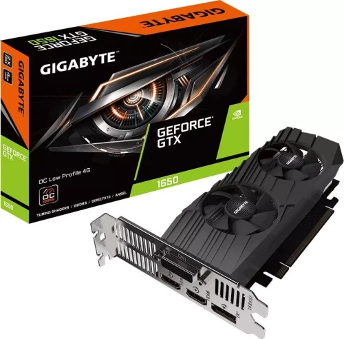 Gigabyte GeForce GTX 1650 D6 OC Low Profile 4GB