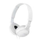 Słuchawki przewodowe Sony (białe) | MDR-ZX110W.AE