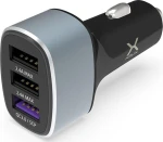 KRUX USB CAR CHARGER 3xUSB QC 3.0