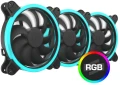 SilentiumPC Corona HP RGB 140 3pack + kontroler