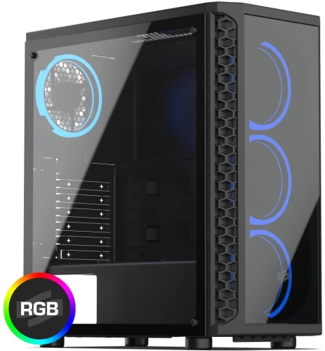 SilentiumPC Signum SG1X TG RGB Pure Black