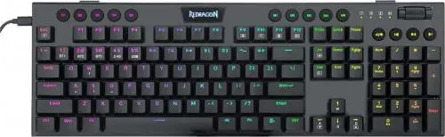 Redragon K618 Horus RGB BT 2,4G BLUE