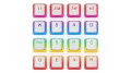 SPC Gear KC104 Pudding DBL Shot PBT Onyx White