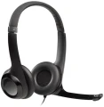 Logitech H390 USB Black