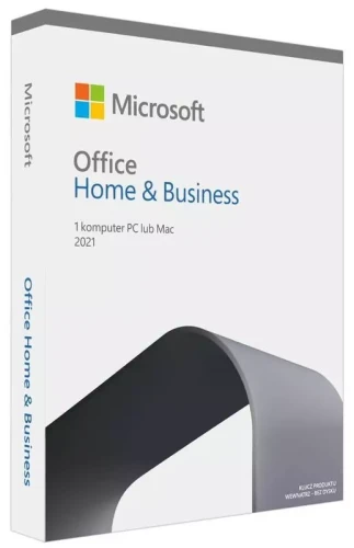 MS Office Home and Business 2021 Polish P8 Eurozone 1 Licence Medialess (PL)