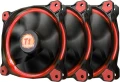Thermaltake Riing 12 LED Red 3 Pack 120 mm LNC 1500 RPM