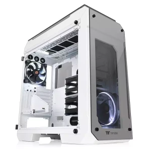Thermaltake View 71 Riing Tempered Glass Snow Edition