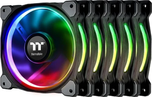 Thermaltake Riing 14 RGB Plus TT Premium Edition 5 Pack 140 mm 500-1400 RPM