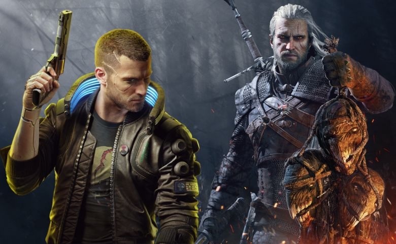 grafika Wiedzmin i Cyberpunk 2077
