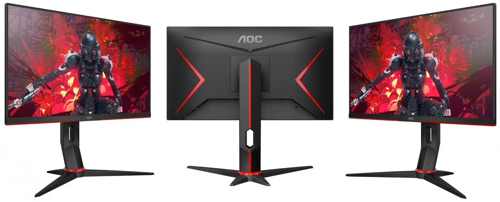 AOC 27'' 27G2U5/BK IPS 75Hz 1ms DP HDMIx2 Pivot monitor