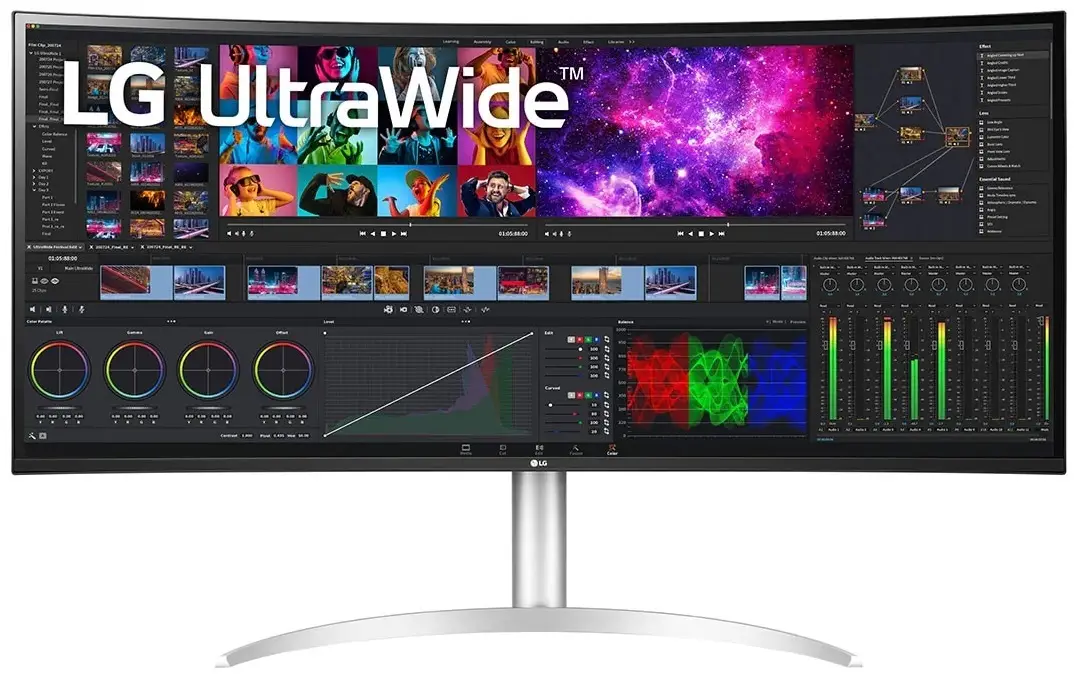 LG 40WP95C-W Curved 5K monitor