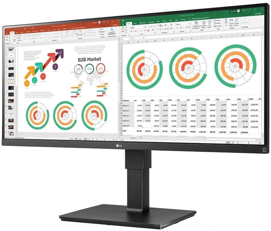 Monitor 34 cale LG UltraWide 34BN770-B