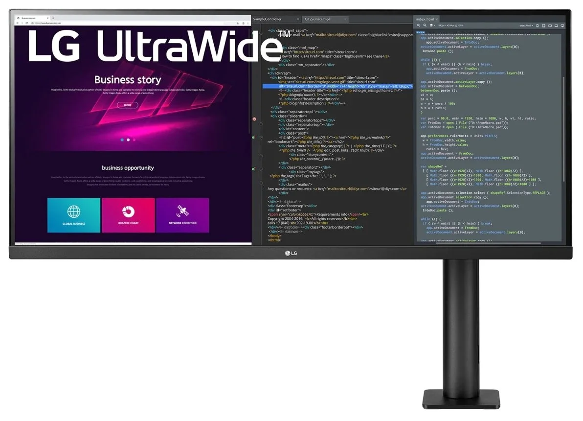 Monitor Ergo 34WN780-B