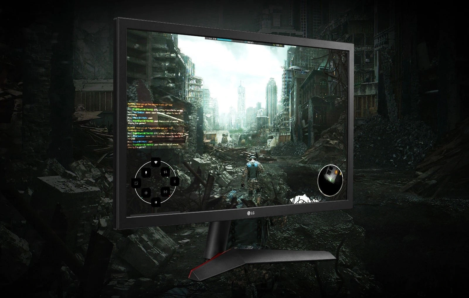 Monitor LG 24GL600F-B
