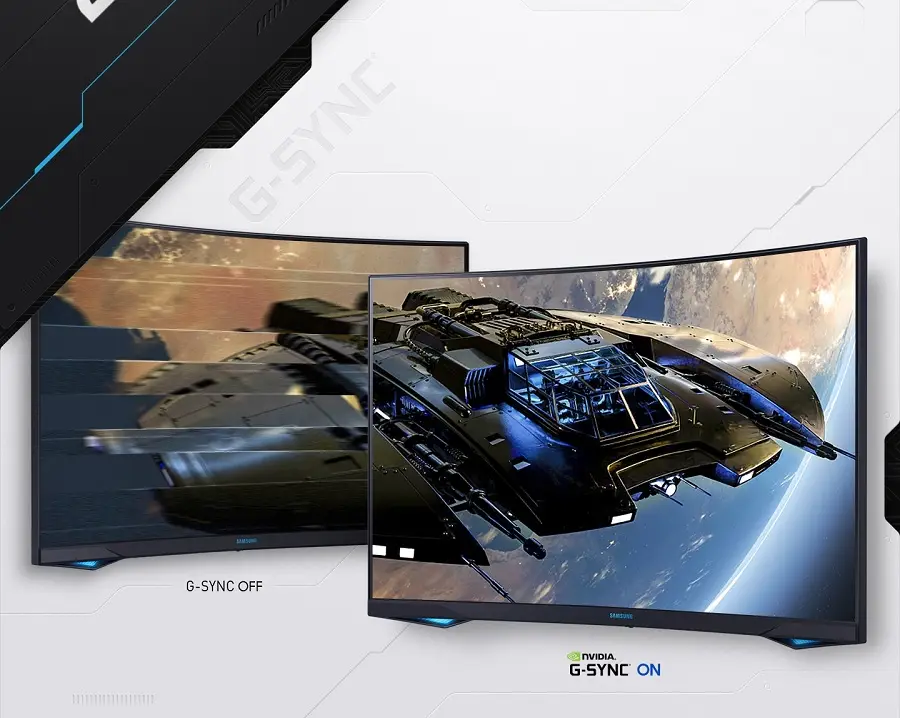 Technologia synchronizacji obrazu G-Sync w monitorze Samsung