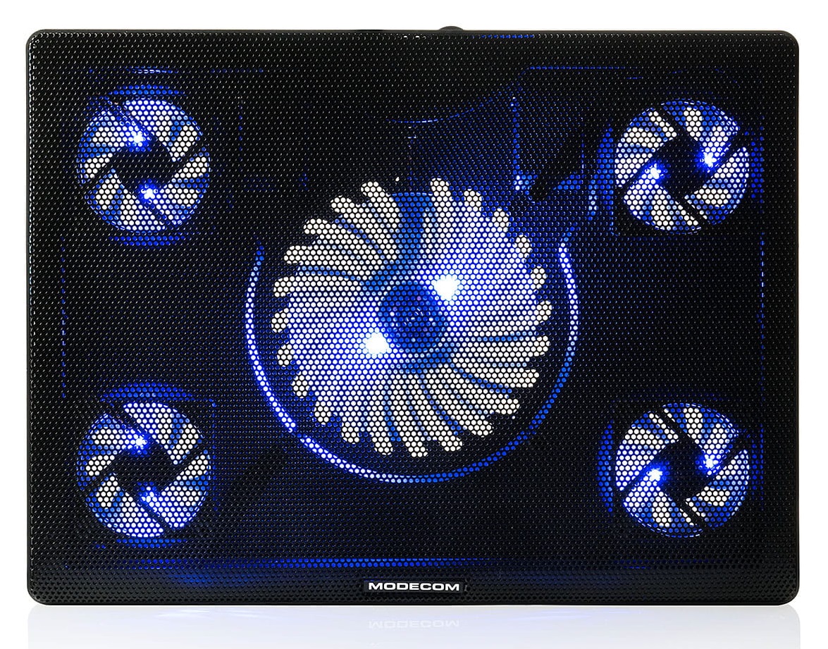 Podstawka pod laptopa MODECOM CF15 SILENT FAN Czarna